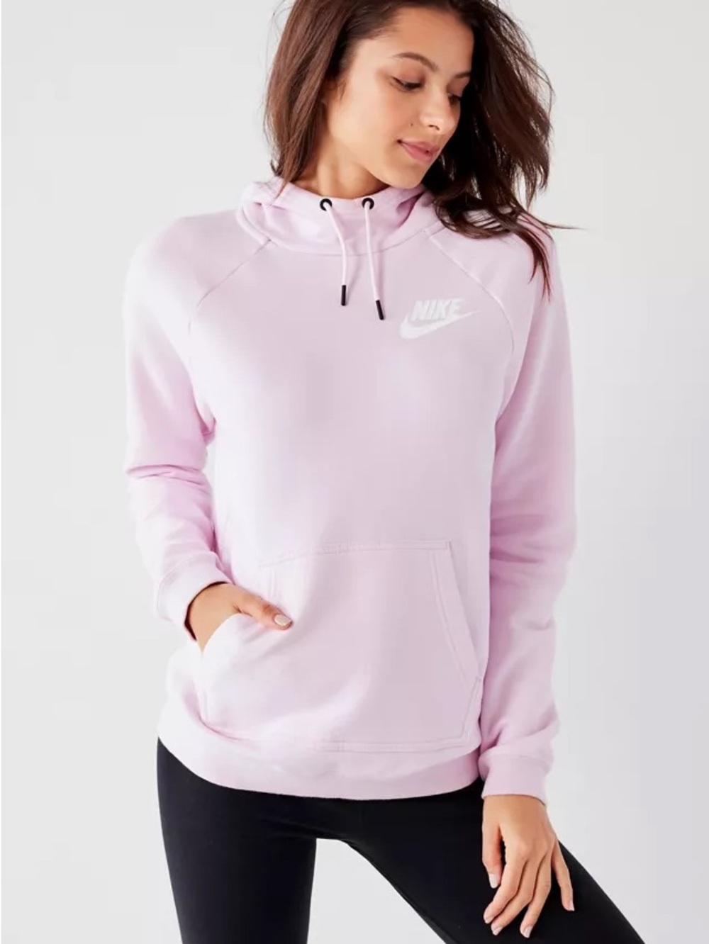 Nike Women's Pastel Pink Pullover Hoodie